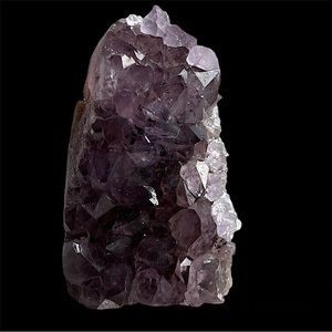 Natural Amethyst Crystal Cluster Druzy Geode 47 Grams